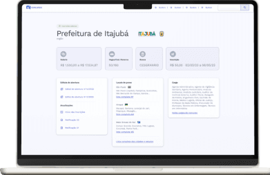 Busca de concursos, imagem da pesquisa